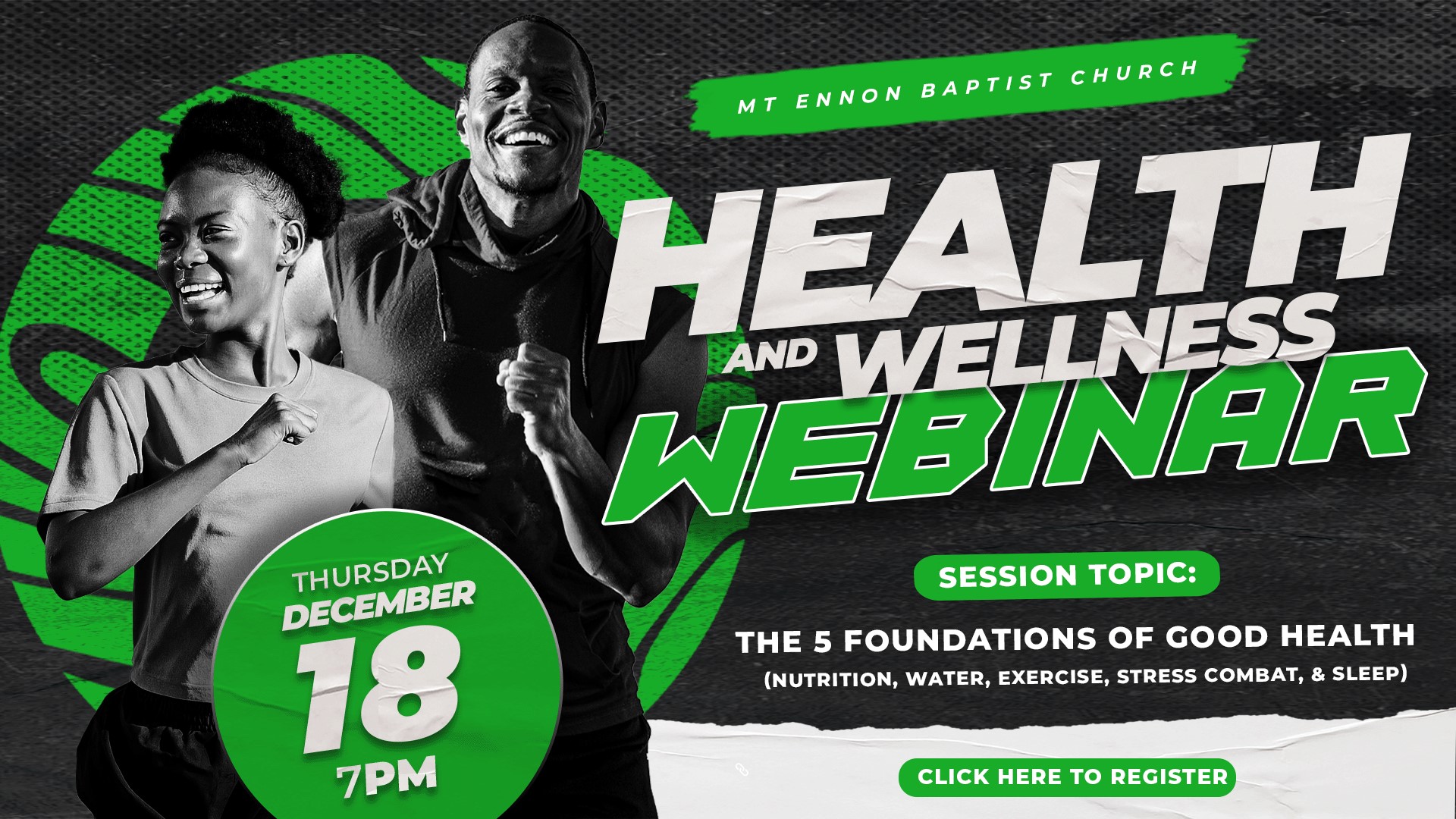 Health & Wellness - Webinar